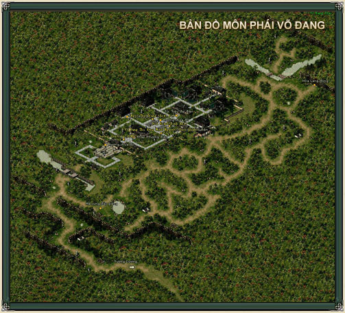 Bản đồ Võ Đang